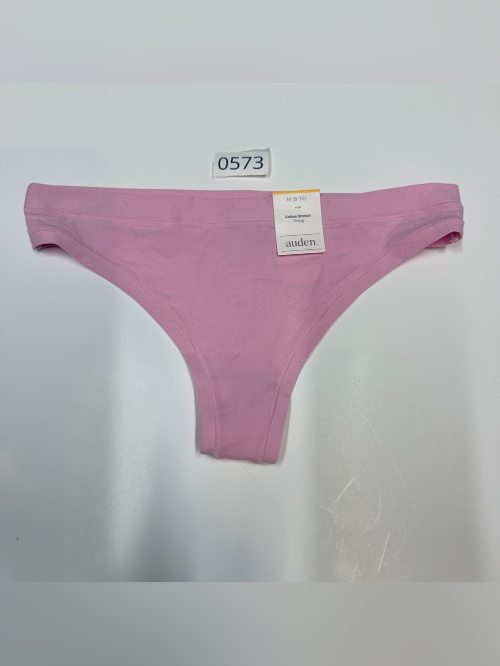 Auden Light Pink Cotton Bikini Thong